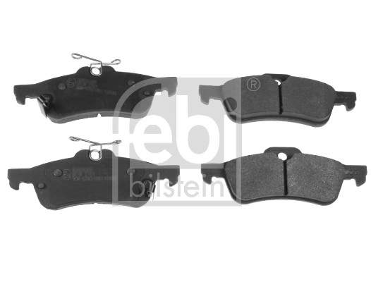 Комплект тормозных колодок дисковый тормоз FEBI BILSTEIN 116283