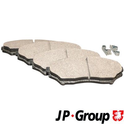 Комплект тормозных колодок дисковый тормоз JP GROUP 3963600110