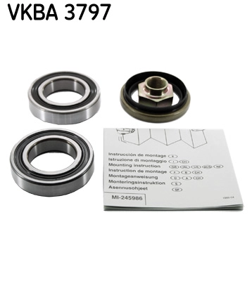 Комплект подшипника ступицы колеса SKF VKBA 3797