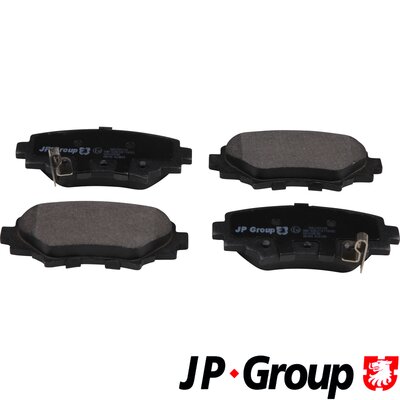 Комплект тормозных колодок дисковый тормоз JP GROUP 3863701110