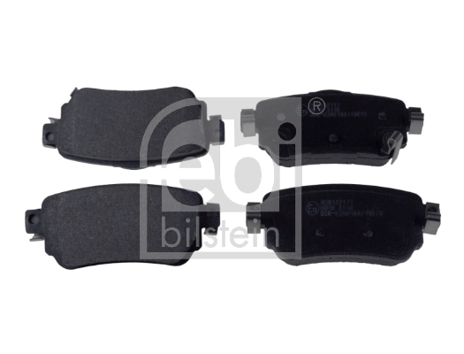 Комплект тормозных колодок дисковый тормоз FEBI BILSTEIN 116268