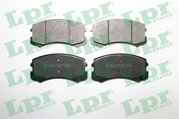 Комплект тормозных колодок дисковый тормоз LPR 05P826