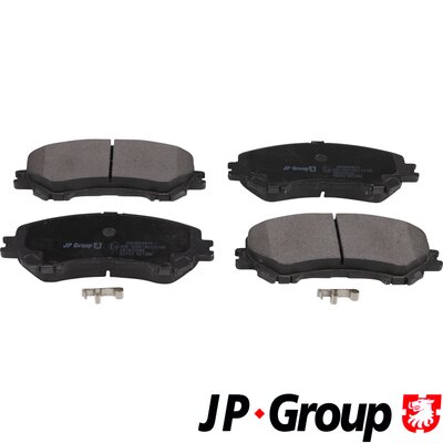 Комплект тормозных колодок дисковый тормоз JP GROUP 4063604810