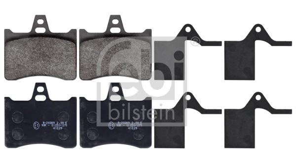 Комплект тормозных колодок дисковый тормоз FEBI BILSTEIN 116035