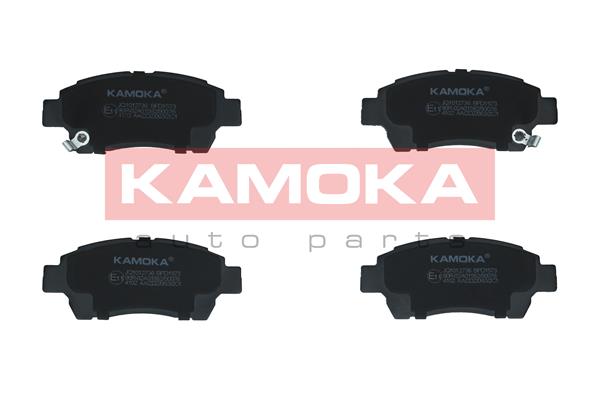 Комплект тормозных колодок дисковый тормоз KAMOKA JQ1012736
