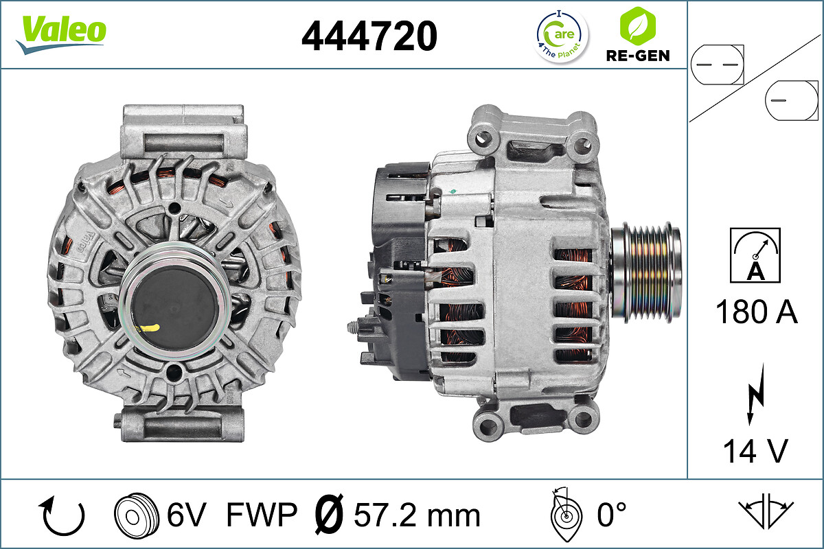 Генератор VALEO 444720