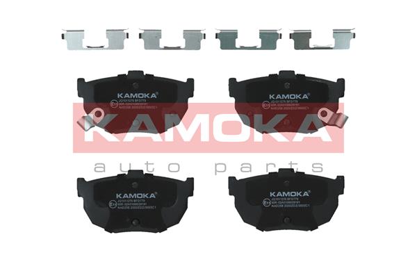Комплект тормозных колодок дисковый тормоз KAMOKA JQ1011276