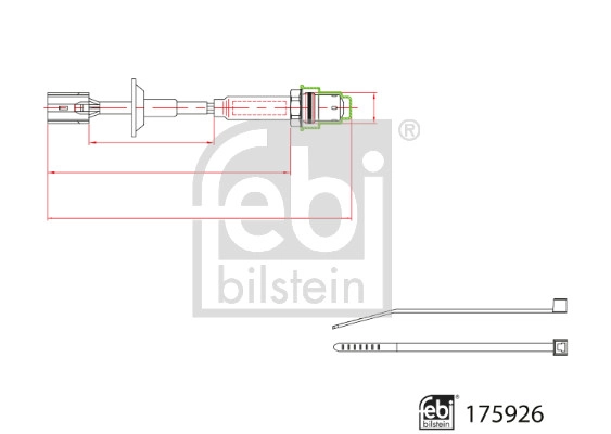 Лямбда-зонд FEBI BILSTEIN 175926