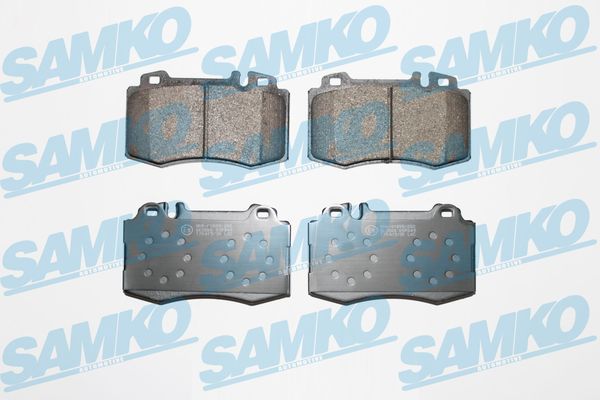 Комплект тормозных колодок дисковый тормоз SAMKO 5SP849