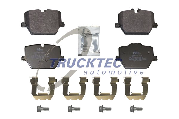 Комплект тормозных колодок дисковый тормоз TRUCKTEC AUTOMOTIVE 08.35.247