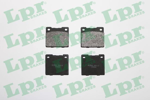 Комплект тормозных колодок дисковый тормоз LPR 05P113