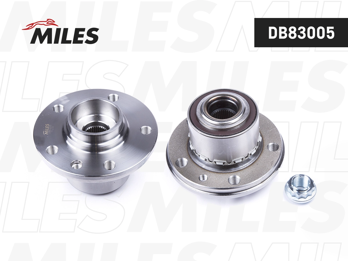 Комплект подшипника ступицы колеса MILES DB83005
