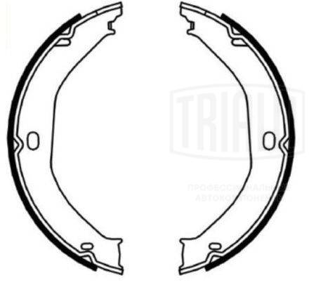 Комплект тормозных колодок стояночная тормозная система TRIALLI GF 4630