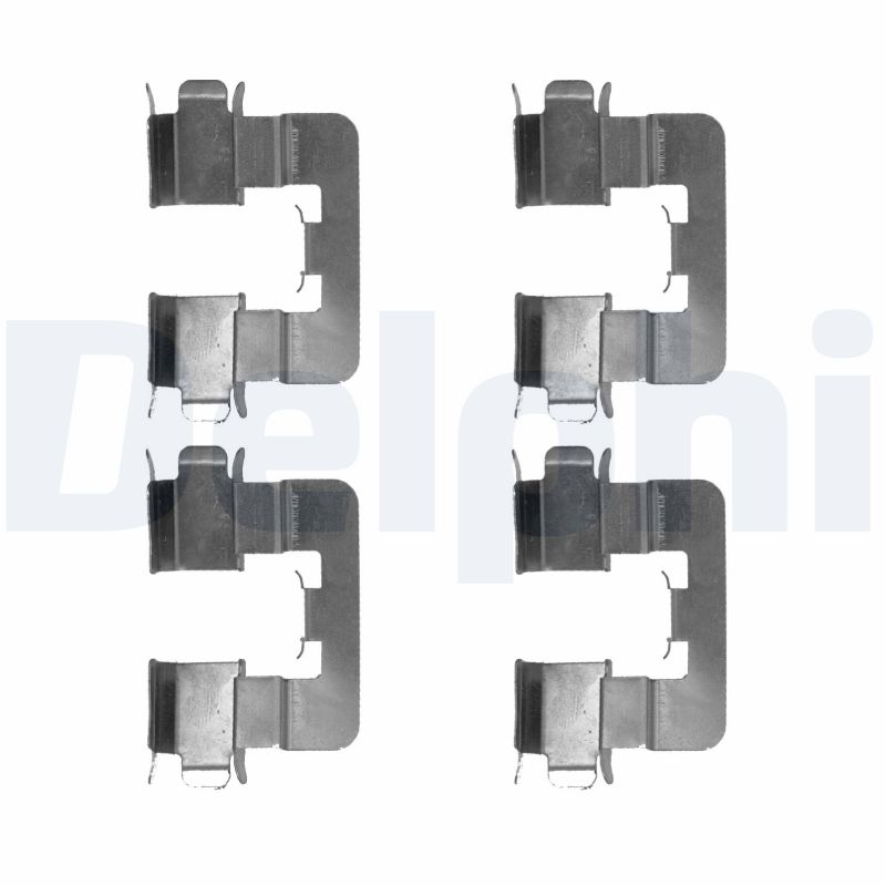 Комплектующие колодки дискового тормоза DELPHI LX0539