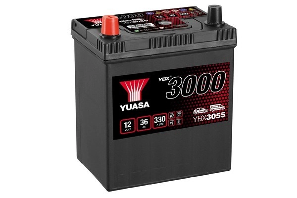 Стартерная аккумуляторная батарея YUASA YBX3055