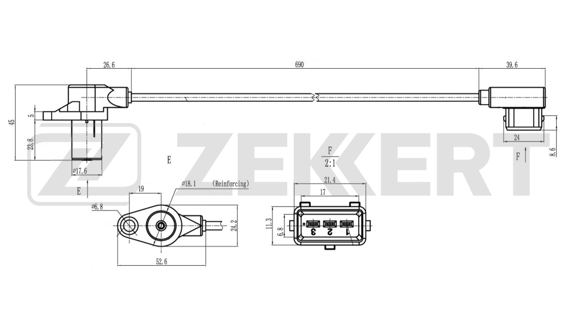 Датчик импульсов ZEKKERT SE-4073