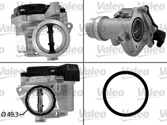 Корпус дроссельной заслонки VALEO 700450