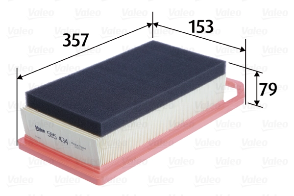 Воздушный фильтр VALEO 585434