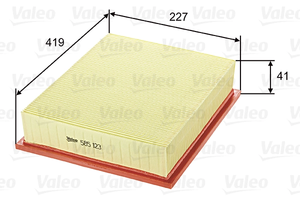 Воздушный фильтр VALEO 585123