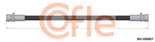 Тормозной шланг COFLE 92.BH.HN007