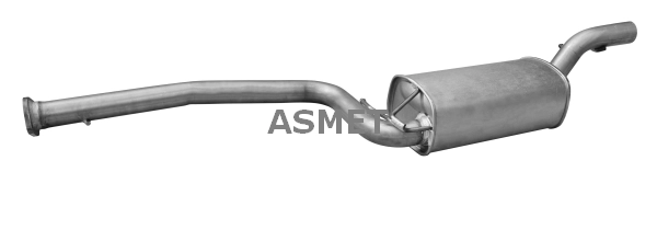 Средний глушитель выхлопных газов ASMET 18.040
