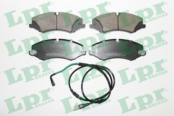 Комплект тормозных колодок дисковый тормоз LPR 05P1616B