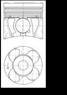 Поршень KOLBENSCHMIDT 41286600