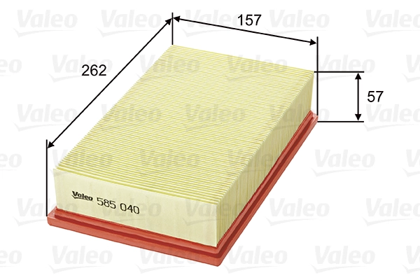 Воздушный фильтр VALEO 585040