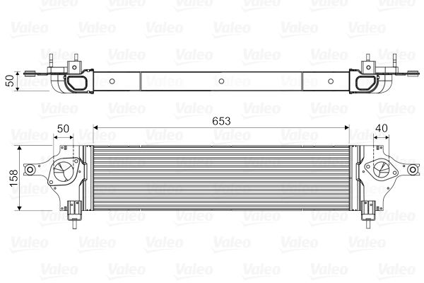 Интеркулер VALEO 818589