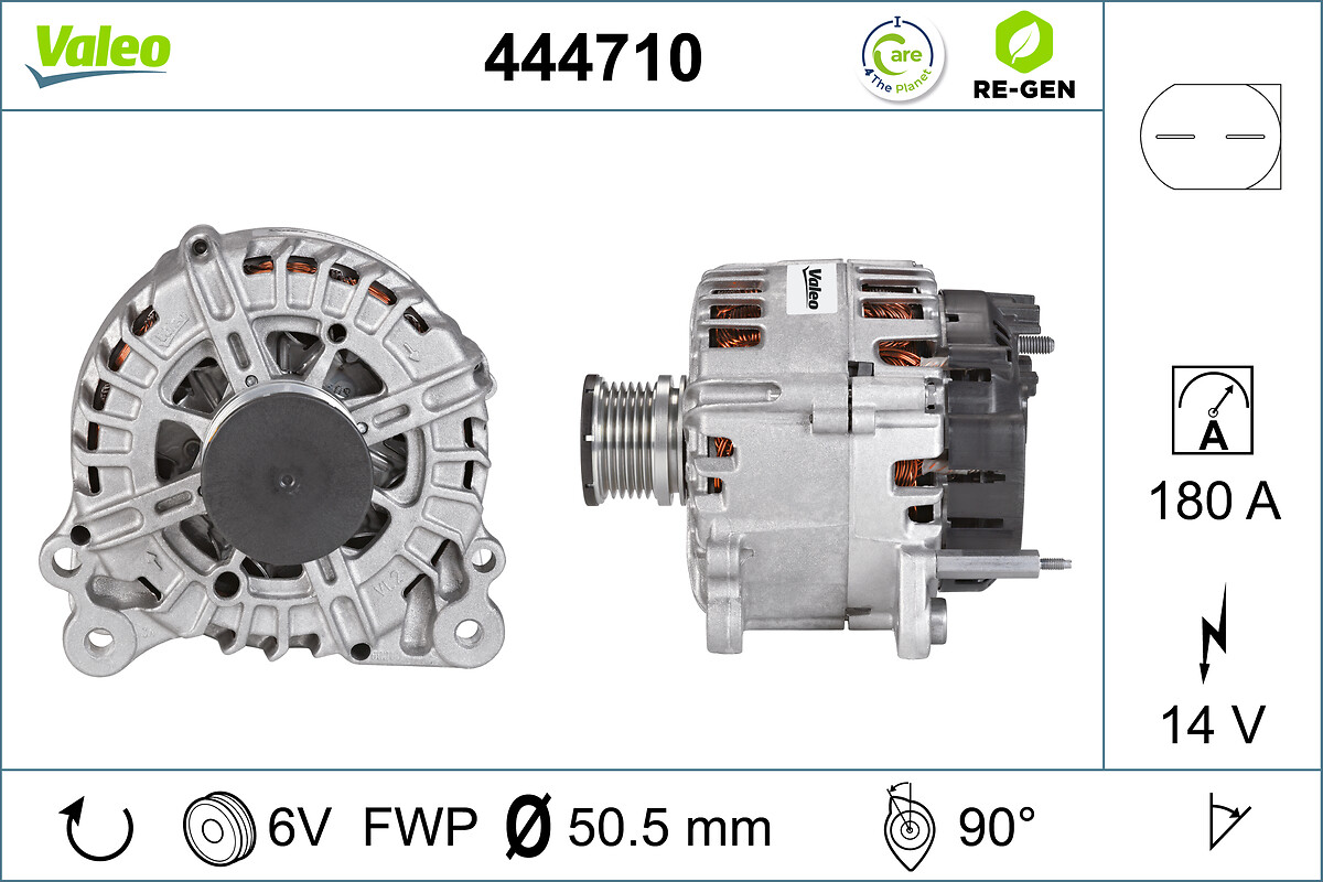 Генератор VALEO 444710