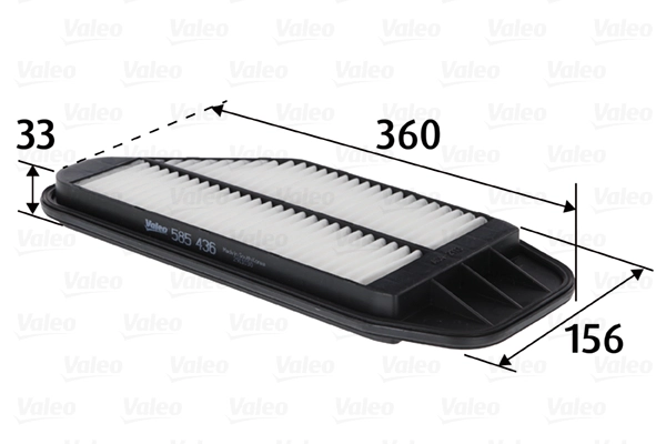 Воздушный фильтр VALEO 585436