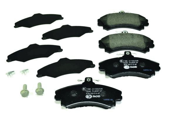 Комплект тормозных колодок дисковый тормоз HELLA/BEHR/PAGID 8DB 355 016-681