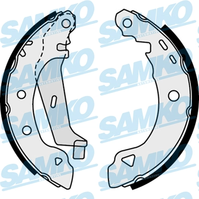 Комплект тормозных колодок SAMKO 87720