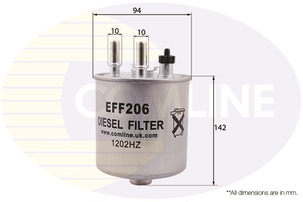 Топливный фильтр COMLINE EFF206