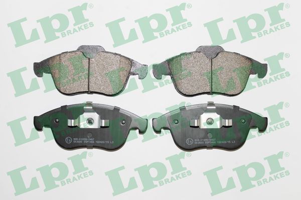 Комплект тормозных колодок дисковый тормоз LPR 05P1466