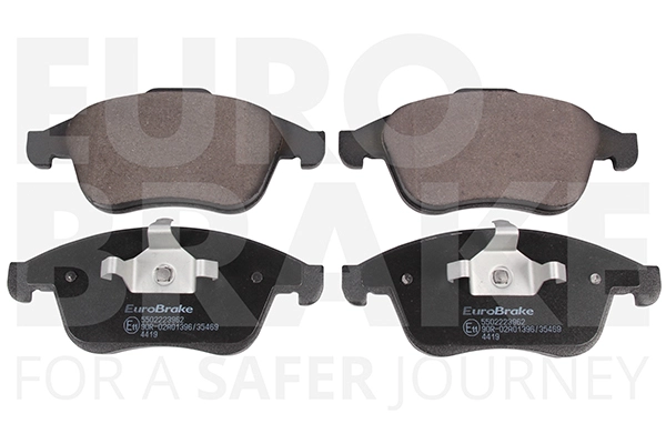 Комплект тормозных колодок дисковый тормоз EUROBRAKE 5502223962