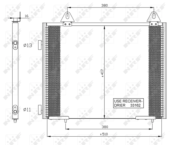 Конденсатор кондиционер NRF 35351
