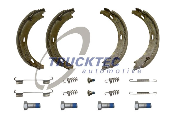 Комплект тормозных колодок стояночная тормозная система TRUCKTEC AUTOMOTIVE 0235008