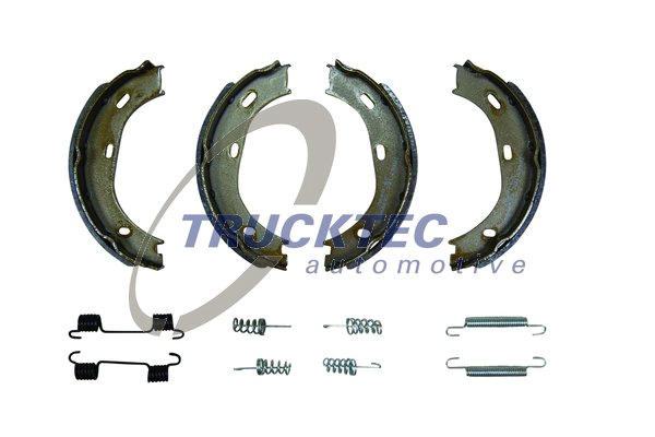Комплект тормозных колодок стояночная тормозная система TRUCKTEC AUTOMOTIVE 0235005