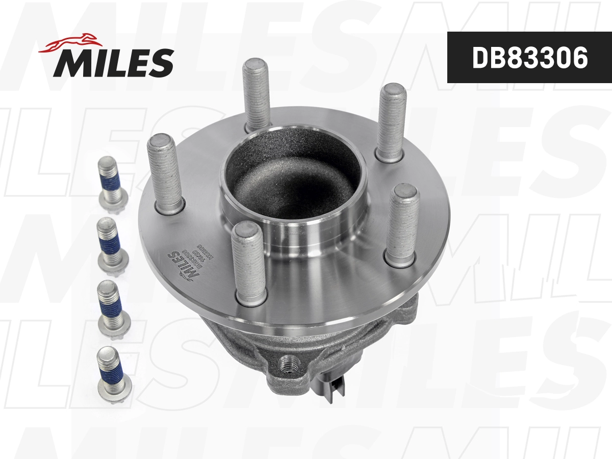 Комплект подшипника ступицы колеса MILES DB83306