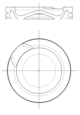Поршень MAHLE/KNECHT 001 PI 00191 000