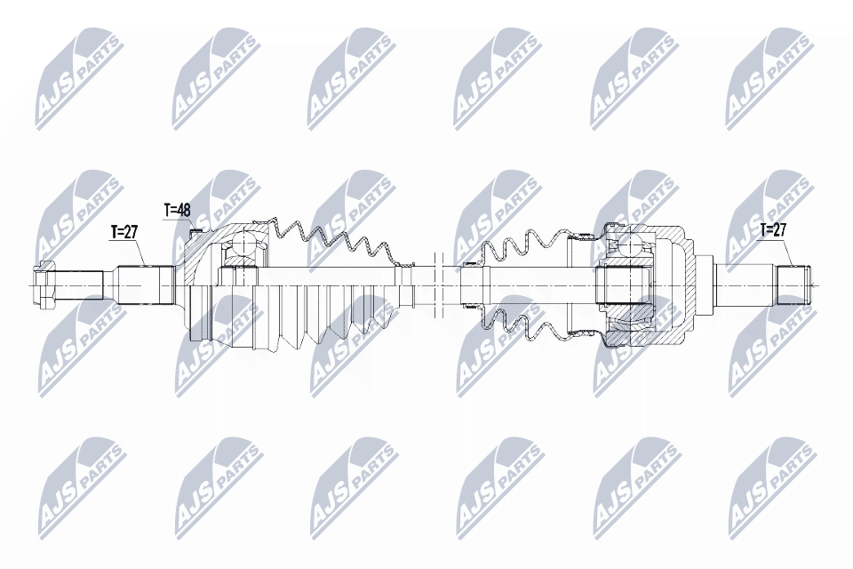 Приводной вал NTY NPW-CH-090