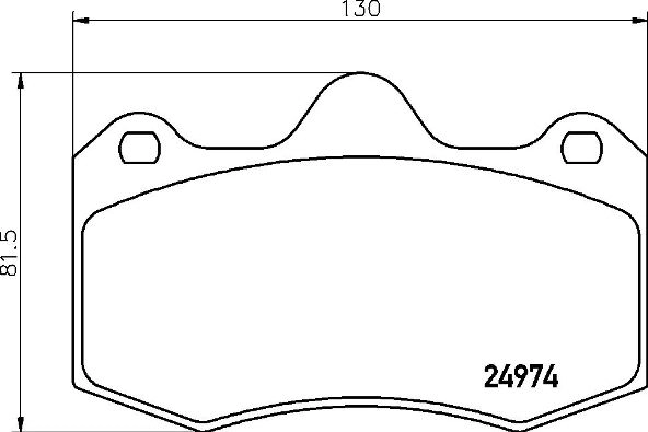 Комплект тормозных колодок дисковый тормоз prime line BREMBO P 85 134