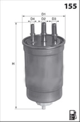 Топливный фильтр MISFAT M528