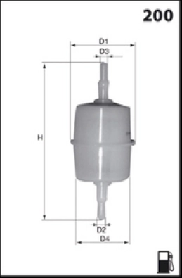 Топливный фильтр MISFAT E009