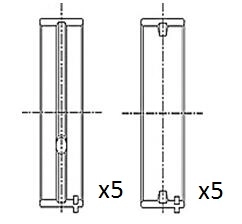 Вкладыши двигателя FAI AUTOPARTS BM1046-STD