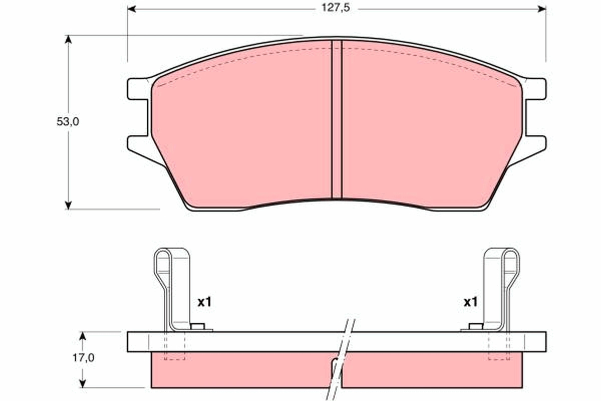Деталь TRW GDB3128