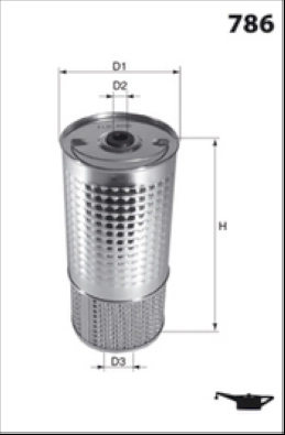 Масляный фильтр MISFAT L499