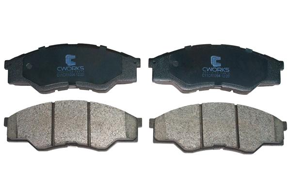 Колодки тормозные передние low metallic toyota CWORKS C11CR1094