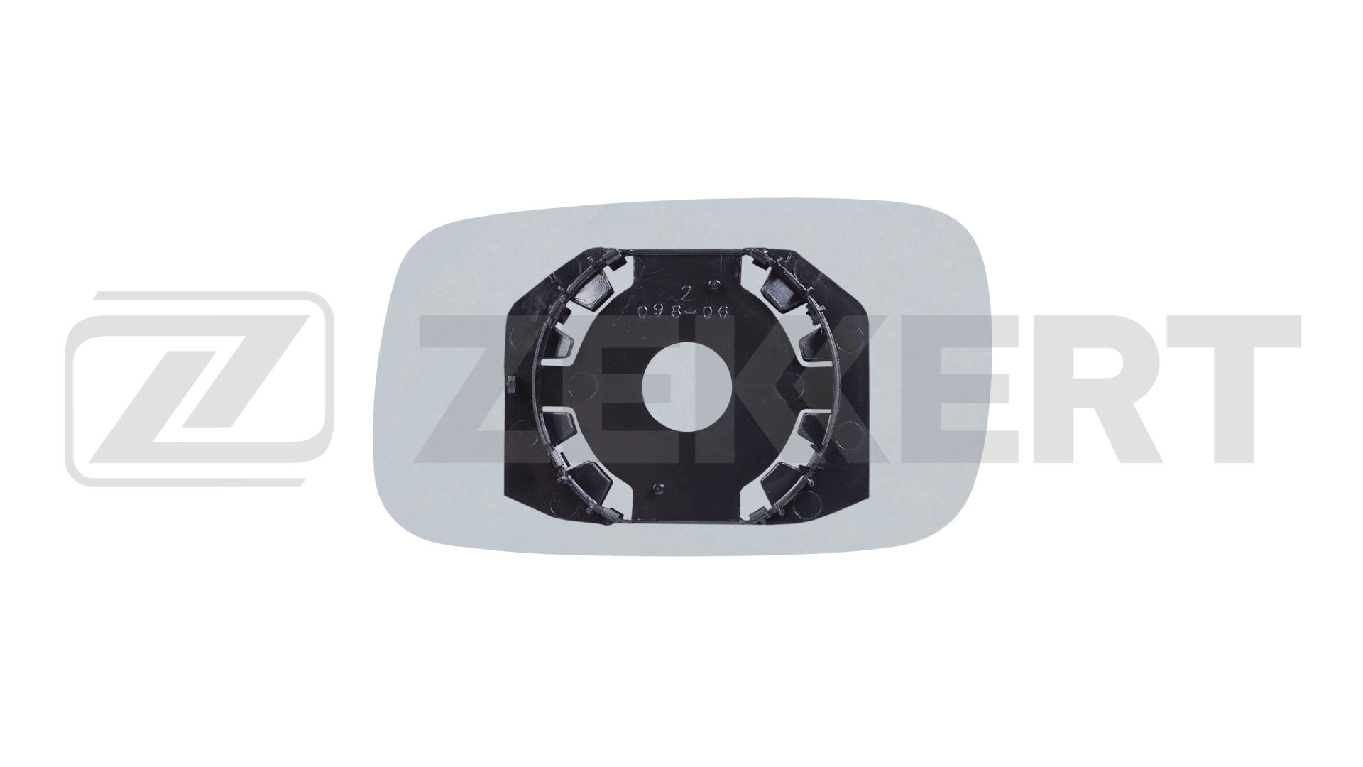 Зеркальный элемент правый выпуклый seat inca 95- vw caddy ii 95- passat iii iv 88- ZEKKERT SP-1154